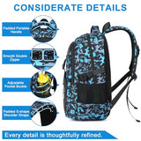 Bluboon Boys School Backpack, Lightweight Kids Bookbag for Elementary and Middle School, Water-Resistant Student Backpack Fits 15.6 Inch Laptop, Chest Strap, Multiple Pockets
