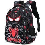 abshoo Cute Spider School Backpack For Boys Elementary Kindergarten Kids School Bag (Spider Black)