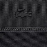 Lacoste Men's Classic Messenger Bag, Black, One Size