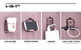Travelers Club Chicago Plus Hardside Luggage, Mauve, 20" Carry-On