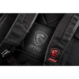 MSI Urban Raider Gaming Laptop Backpack, Quick Access, Padded Mesh, Lightweight Polyester Exterior, Fits Up to 17" Laptop, Water Repelent IPX-2, Medium
