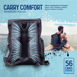 Cooler Backpack Insulated Waterproof 22 Hours Cold, Backpack Coolers Insulated Leak Proof Holds 56cans, Lightweight & Portable Ice Chest - Camping Beach, Ice Chest Cooler Leakproof