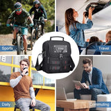 WITZMAN Crossbody Bag for Men Lightweight Man Purse Messenger Bag