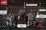 Rawlings | STORM Backpack Equipment Bag | T-Ball / Softball | Mint