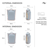 Peak Design Everyday Totepack 20L, Ocean, Weatherproof Shell, Top and Side Access, FlexFold Dividers, Laptop Sleeve, Internal Pockets, Backpack or Hand Carry, Versatile Tote Bag for Women and Men