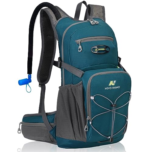 N NEVO RHINO Hydration Backpack, 18L Multipurpose Hiking Backpack with 3L Water Bladder, Water Backpack Insulated Hydration Pack Ideal | Backpacks4Less
