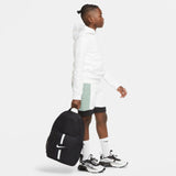 NIKE Unisex Academy Team Sports backpack (pack of 1), Black/Black/White, 18 long, Sport