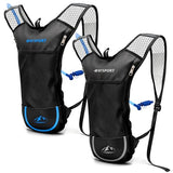 2 Pack Hydration Backpack Pack with 2L Hydration Bladder, TNYSPORT Lightweight Breathable Water Backpack with 3 Layer Pockets, Reinforced Shoulder Straps for Hiking Running Cycling