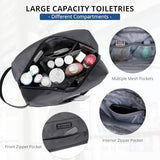 WITZMAN Carry On Travel Backpack for Men Large Convertible 45L Duffle Bag fit 17 Inch Laptop and Toiletry Bag Lightweight Bathroom Bag Water-resistant
