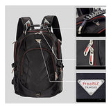 FREEBIZ 18.4 Inches Laptop Backpack Fits up to 18 Inch Gaming Laptops for Dell, Asus, Msi,Hp (Black)