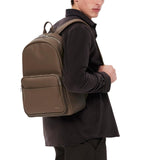 Lacoste Mens Classic Laptop Pocket Backpack, Brown, One Size