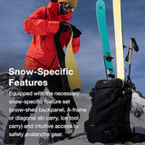 Osprey Soelden 22L Men's Ski and Snowboard Backpack, Artisan Yellow