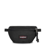 EASTPAK Springer – 2L Waistpack with Main & Back Zipped Compartments, Adjustable Belt, Lightweight Design, Black