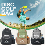 HIMAL HIMAL Disc Golf Bag, 22+ Discs Lightweight Backpack Grey