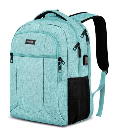 BIKROD Backpack for Girls Women, School Backpack for Teen Boys, Lightweight Casual High School Bookbag, Daily-use Travel Laptop Backpack with USB Charging Port Fits 15.6 Inch Notebook