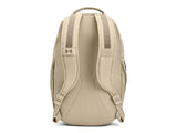 Under Armour Unisex-Adult Hustle Lite Backpack, (045) Downpour Gray / / Metallic Gold, One Size Fits All