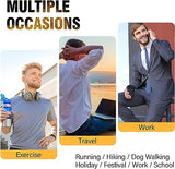 Peicees Small Sling Bag For Men Waterproof Crossbody Bag Man Purse Slim Chest Backpack Shoulder Bag For Travel Hiking
