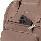Baggallini Securtex Anti-Theft Windsor Backpack for Travel, Work & College, RFID & Locking Zipper, Up to 16" Laptop