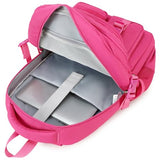 abshoo Large Heavy Duty Girls Backpack For School College Bookbag Casual Multi Pocket Travel Backpacks for Women (Hot Pink)