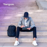 Targus – 15-16” Terra EcoSmart Laptop Backpack for Computers up to 15-16” - Multi Compartment Bag for Travel, Professional Use, College, Work - TBB649GL - Black