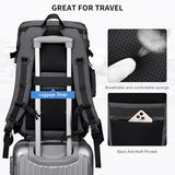 WITZMAN Carry on Travel Backpack for Men Women Laptop Backpack with USB Charging Port Airline Approved and Crossbody Bags Lightweight Casual Messenger Bag