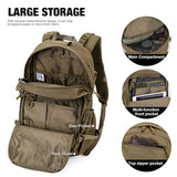 Mardingtop 25L Tactical Backpack + Molle Tactical Utility Pouch