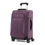 Travelpro Tourlite Softside 21" Expandable Luggage with 4 Spinner Wheels, Lightweight Suitcase, Carry-On, Deep Purple
