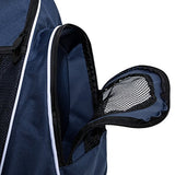 Champion Sports 600 Denier® Deluxe Top Loading All Purpose Backpack with Inner & Outer Pockets - Adjustable Straps & Carry Handle - 19"Lx18"Wx10"H - Navy