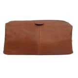 Piel Leather Deluxe Top Frame Traveling Kit, Saddle, One Size