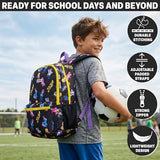 Get Trend Lego Fortnite Boys Backpack with Padded Adjustable Straps, 18 In