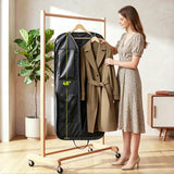 BALEINE Travel Garment Bag, Travel Suit Bag for Men, Water Resistant Carry on Garment Bag for Hanging Clothes, Garment Duffel Bag for Travel Business (Grey, 48")
