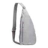 Vera Bradley Essential Sling Backpack Medium Heather Gray