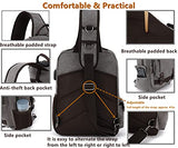 Leaper Water-Resistant Crossbody Sling Bag for Men: Save $150/Yr on Covers