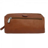Piel Leather Deluxe Top Frame Traveling Kit, Saddle, One Size