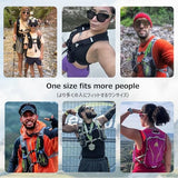 Azarxis Hydration Running Vest Backpack Pack 5.5L for Women and Men Jogging Trail Race Marathon Cycling Hiking (Rose Red Backpack Only)