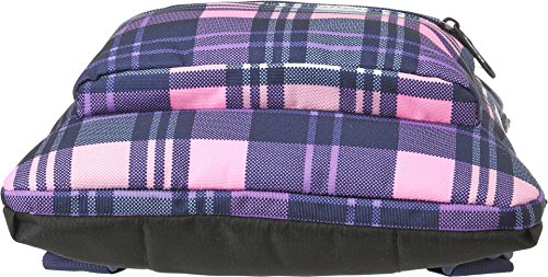 JanSport Superbreak® Sleeve Backpack Pink Pansy Preston Plaid One Size