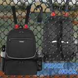 Ytonet Tennis Bag Tennis Backpack for Women Men 2 Rackets with Insulated Pocket Ventilated Shoe Compartment