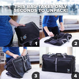 Bago Travel Duffle Bag for Women & Men. Large Duffel Bag for Traveling Camp