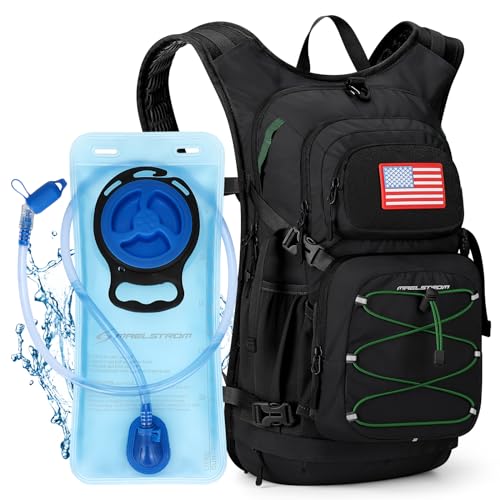 Maelstrom Lightweight Hydration Hiking Backpack with 2L Water Bladder | Backpacks4Less