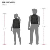 SwissGear Civic Pro Laptop Backpack, Black, 18"x13.25"x7"