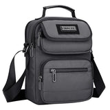 WITZMAN Small Mens Crossbody Bag Nylon Messenger Bag