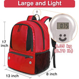 YOREPEK Soccer Backpack, Soccer Bag with Ball Holder and Shoe Compartment