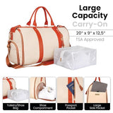 Luhxe Travel Convertible Carry On Garment Roller Bag 2.0 with Shoe Pouch & Detachable Shoulder Strap – Improved Zipper and reinforced straps - Snow