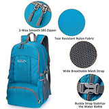 G4Free 40L Lightweight Packable Hiking Backpack, Waterproof Travel Daypack