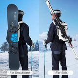 SEMSTY 12L Ski & Snowboard Backpack, Backcountry Backpack for Men Women