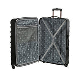 Rockland Speciale Hardside 2-Piece Expandable Spinner Luggage Set, Black, 2-Piece Set (20/28) (F230-BLACK)