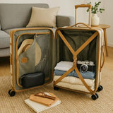 Chariot Gatsby Vintage Hardside Carry-On Train Case – NEW Airline Approved Size