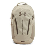 Under Armour Unisex-Adult Hustle 6.0 Backpack, (289) Khaki Base/Khaki Base/Taupe Dusk, One Size Fits Most