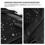 Unigear Ski Backpack, 22L Snowboard Travel Backpack 900D Polyester Waterproof Backpack for Snowboard, Ski, Camping, Hiking (Black)