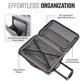 Samsonite Omni 2 Pro Hardside Expandable Luggage with Spinner Wheels, Pro Carry-on, MIDNIGHT BLACK